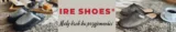 Baner IRE SHOES z kapciami i filiżanką kawy