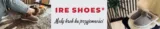 Baner IRE SHOES z brązowymi i szarymi bamboszami
