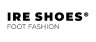 Czarne logo IRE SHOES Foot Fashion