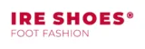 Logo IRE SHOES Foot Fashion w czerwonym kolorze
